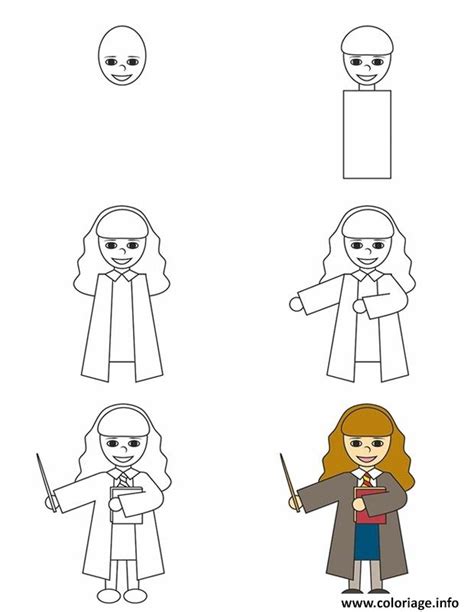 hermione granger dessin|Comment dessiner Hermione Granger